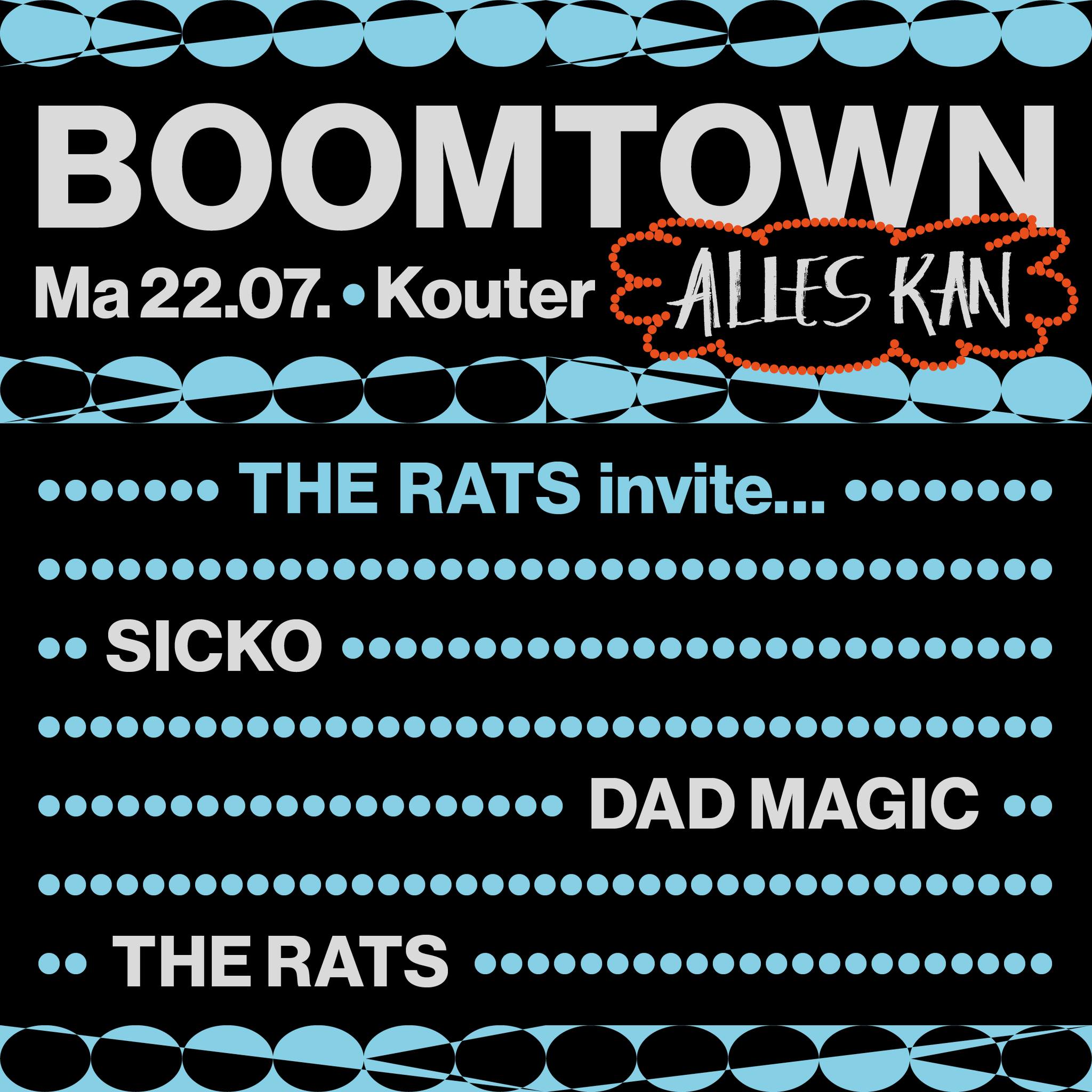 The Rats - THE RATS INVITE… BOOMTOWN EDITION 😈 WE’RE BACK!... | Facebook
