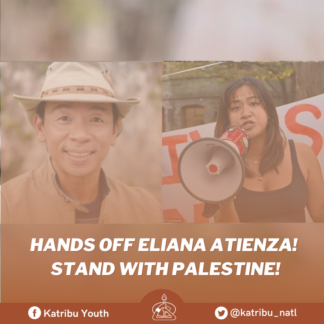 Katribu Youth - HANDS OFF ELIANA ATIENZA! STAND WITH... | Facebook