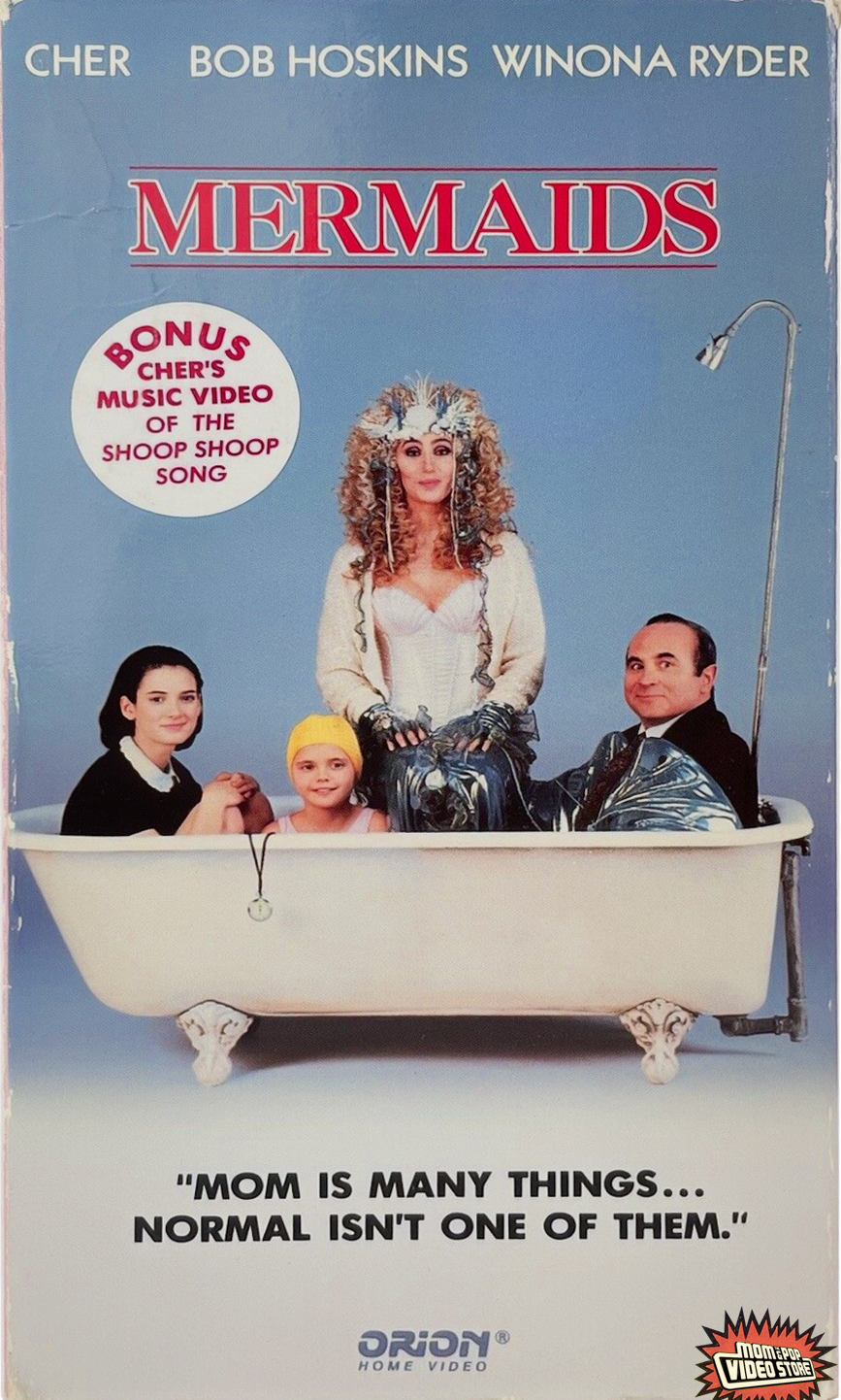 Mermaids movie released on home video in 1991