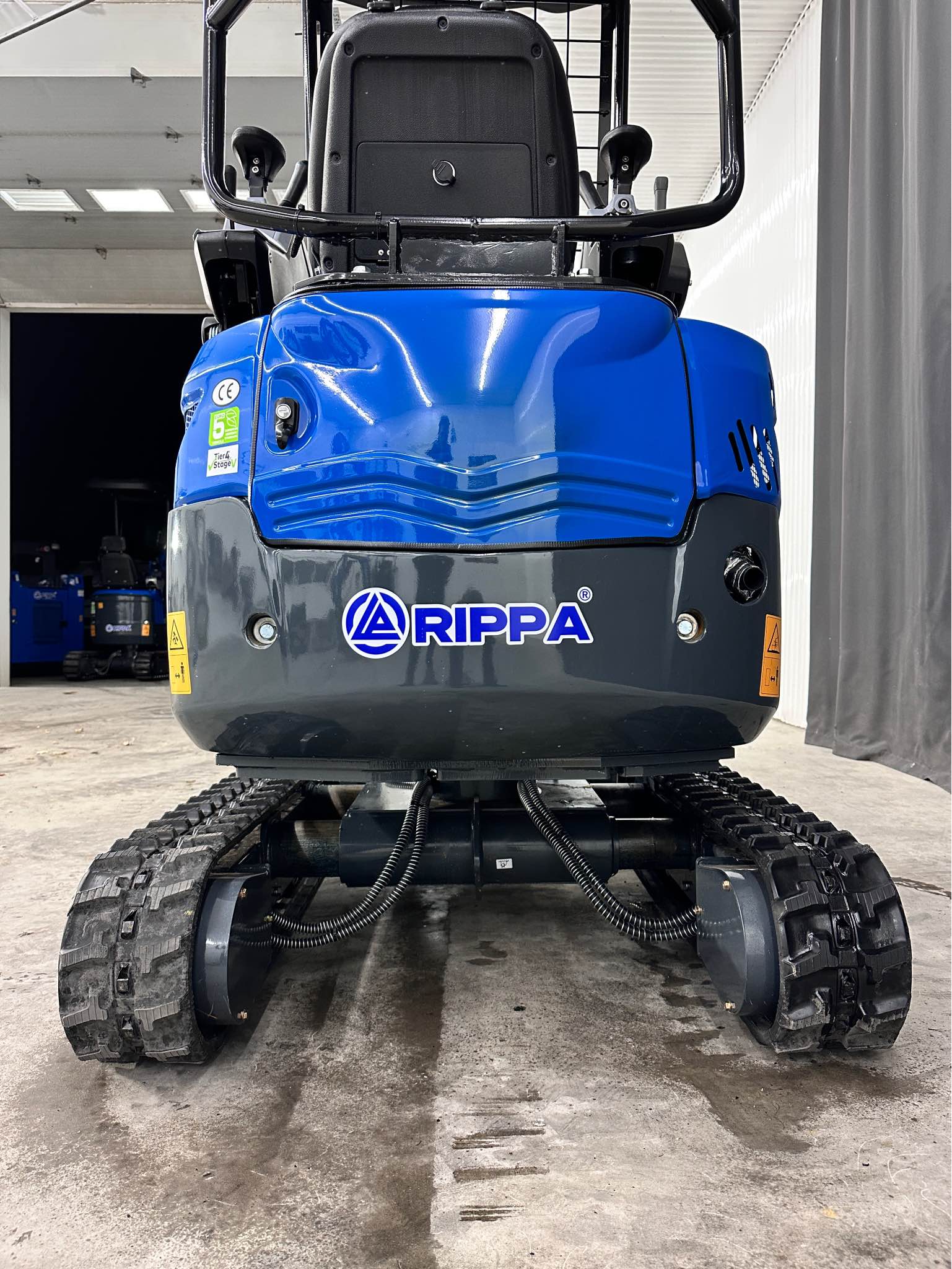 Mini Pelle Rippa R15 Kubota Diesel – Excavatrice Compacte Construction ...
