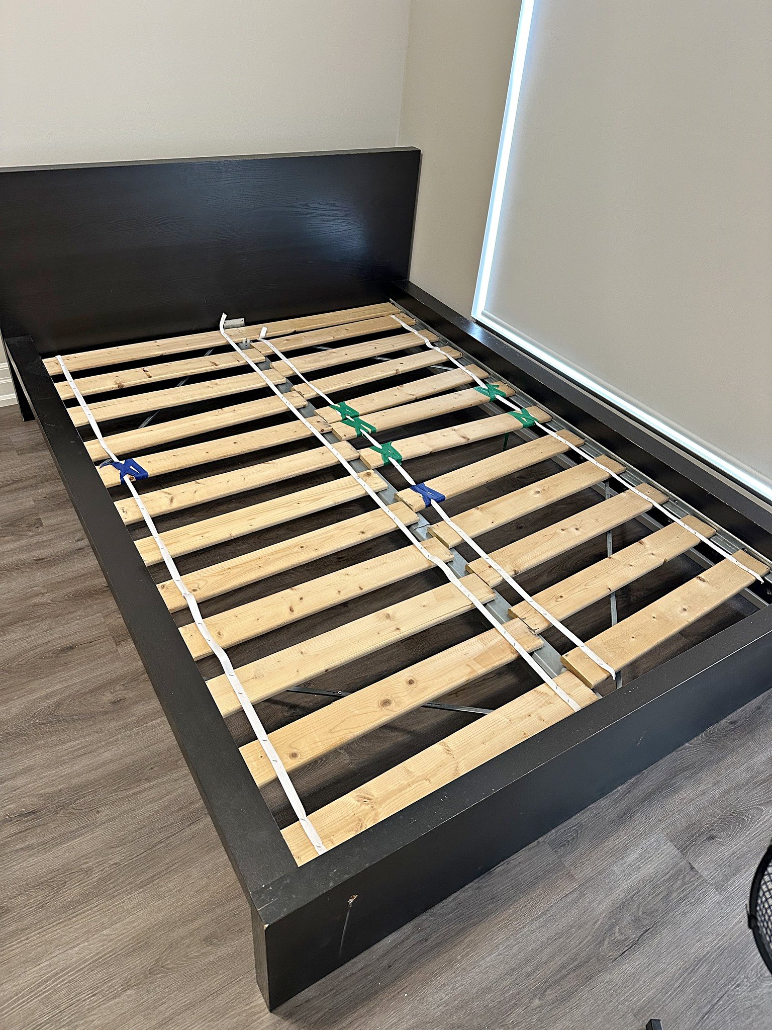 FREE IKEA bed frame + mattress - as-is, pickup only - Beds & Bed 