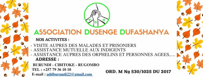 Association Dusenge Dufashanya | Rugombo