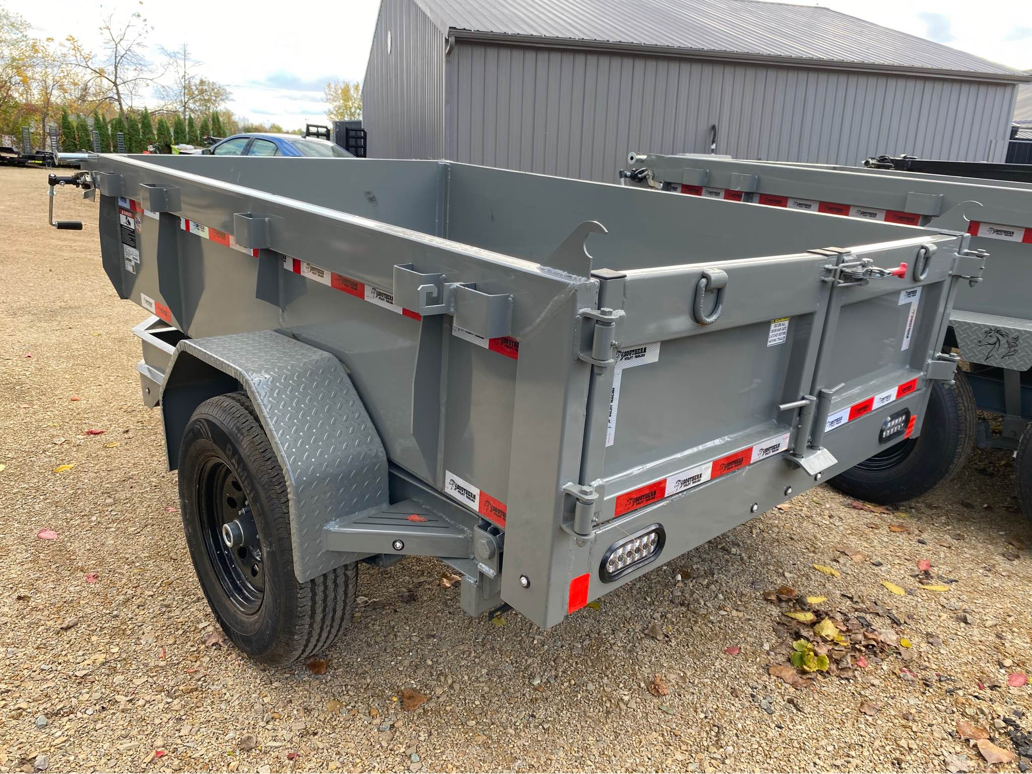 2026 5x8 Single Axle Dump Trailer OVERSTOCK CLEARANCE!! - Trailers ...