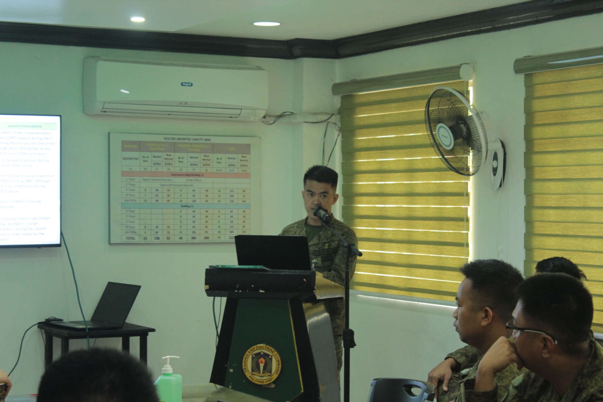 Sustainment Center - Training and Doctrine Command | Tarlac
