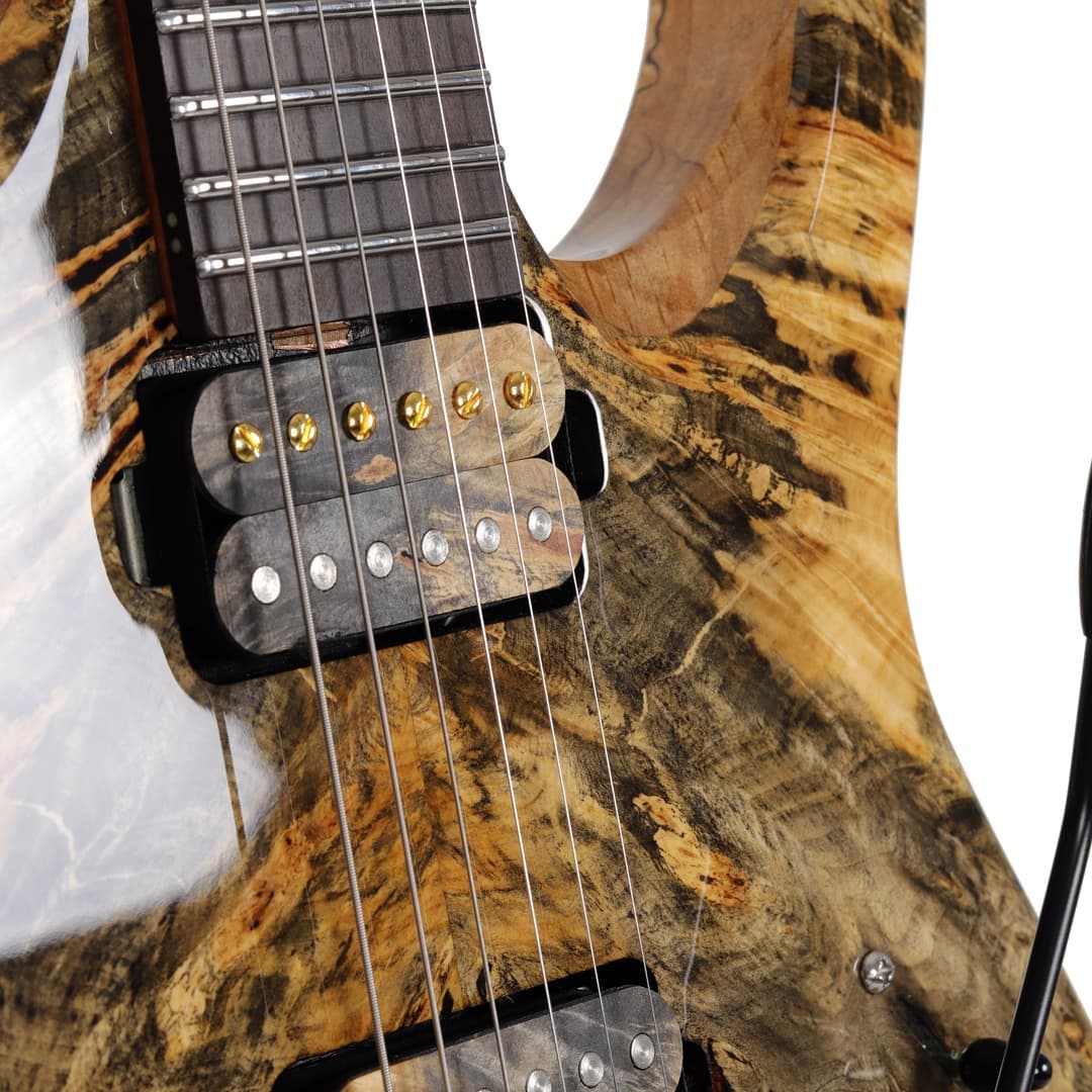 ギター sahana guitars buckeye burl Custom Ordered* This true Buckeye Burl has no stain or a makeover