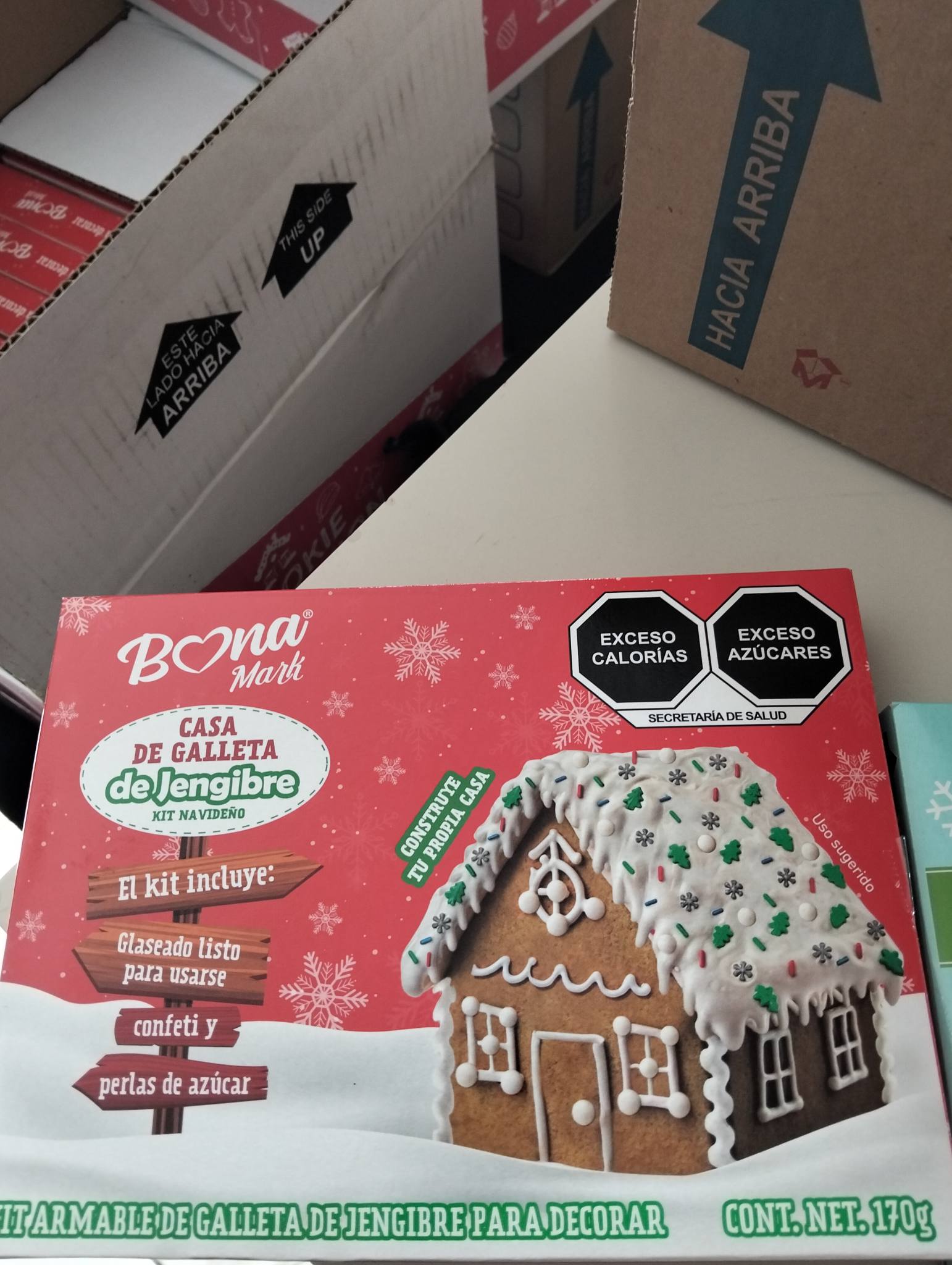Puertas De Hada De Casa De Jengibre Baker Ross - Pack De 4 | Kit De Manualidades Con Purpurina | Ideal Para Niños Creativos