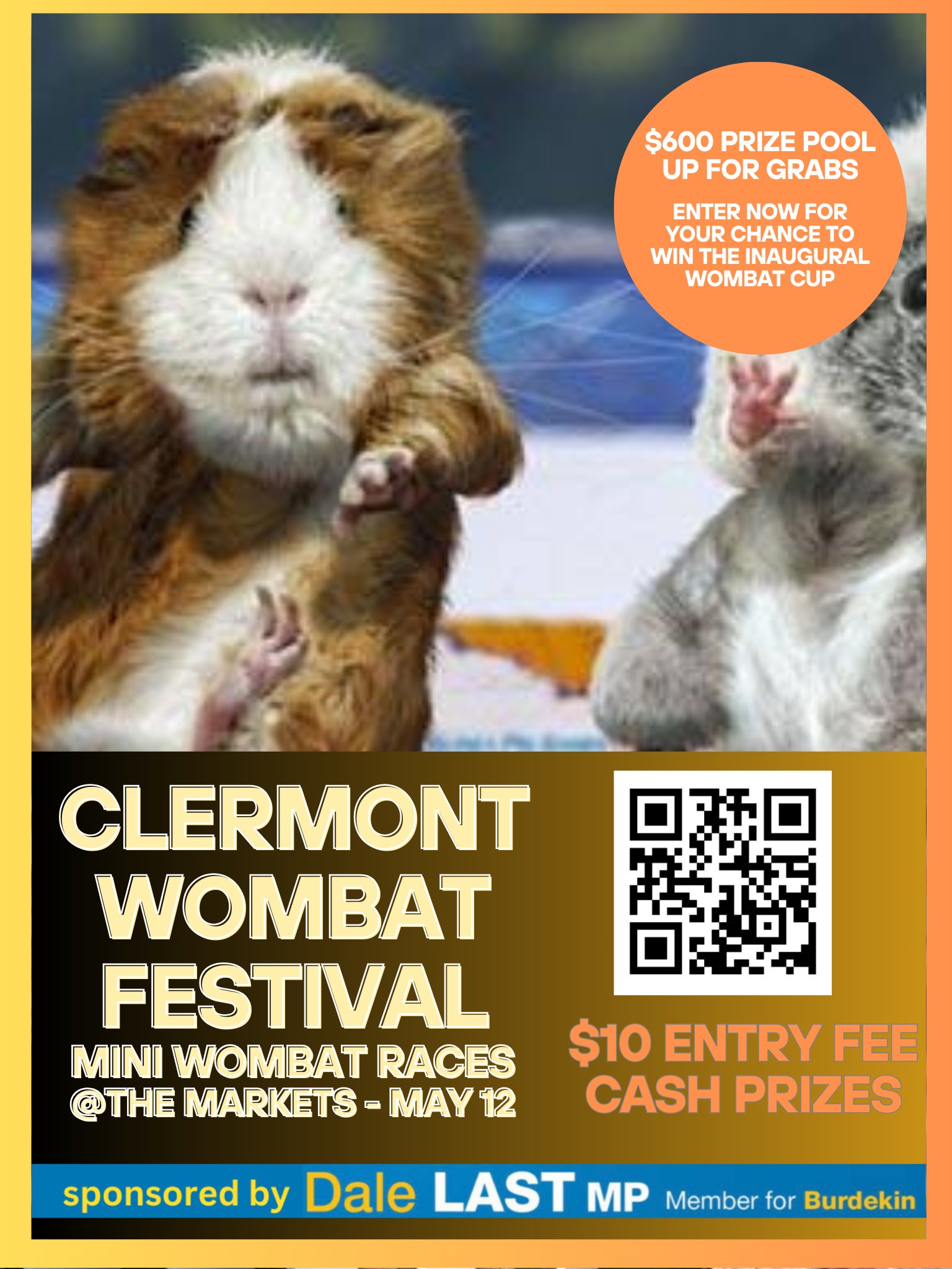 Wombat Festival - Did you know we have a $600 prize pool...