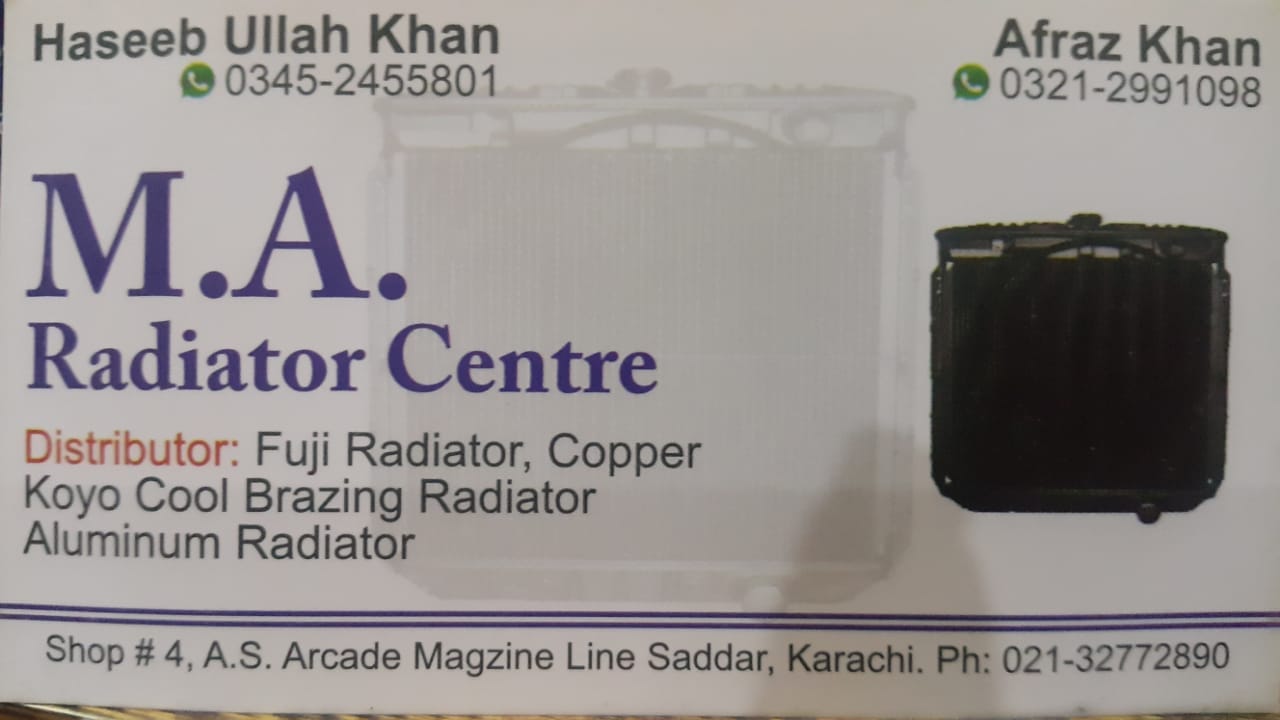 M.A Radiator Centre