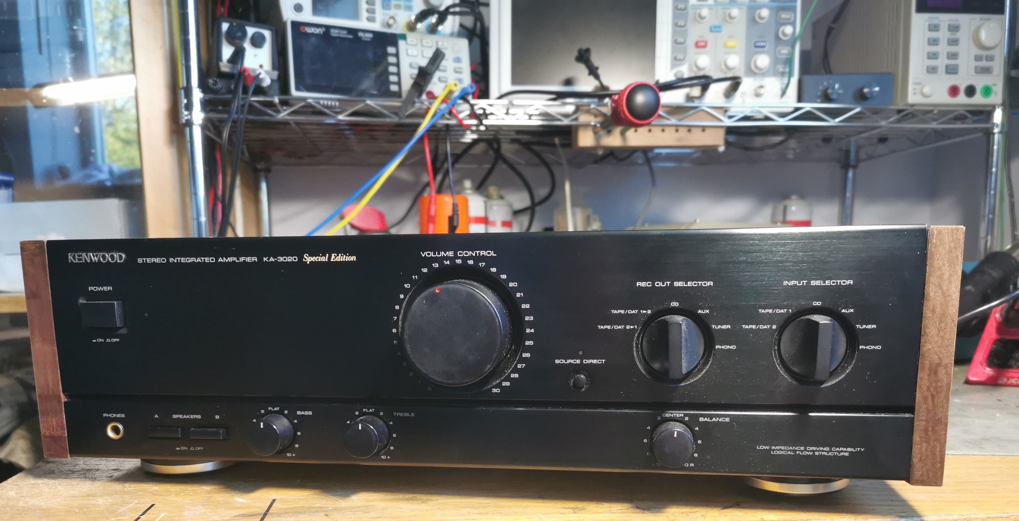 Kenwood DX-7 full restoration details