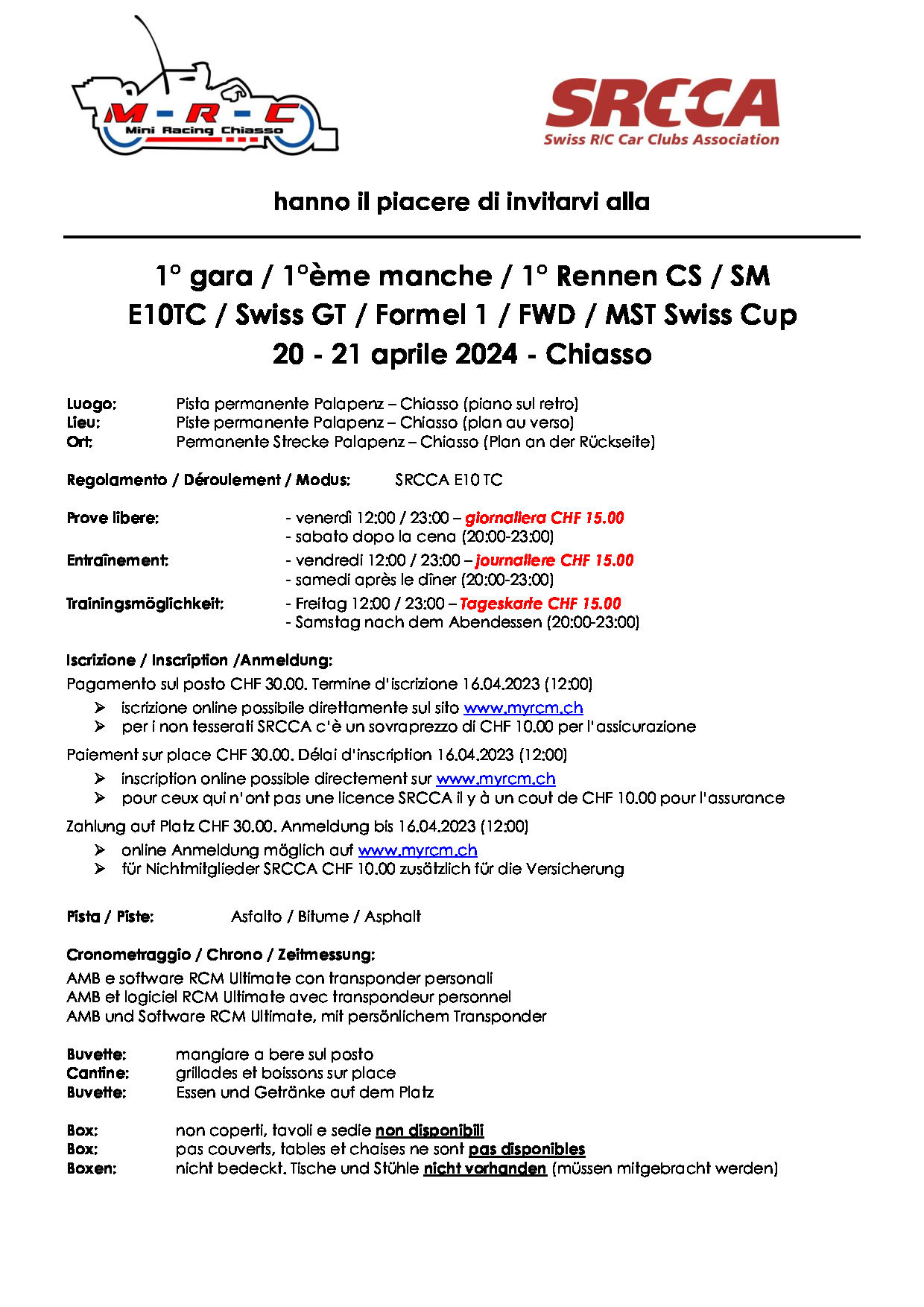 Mini Racing Chiasso