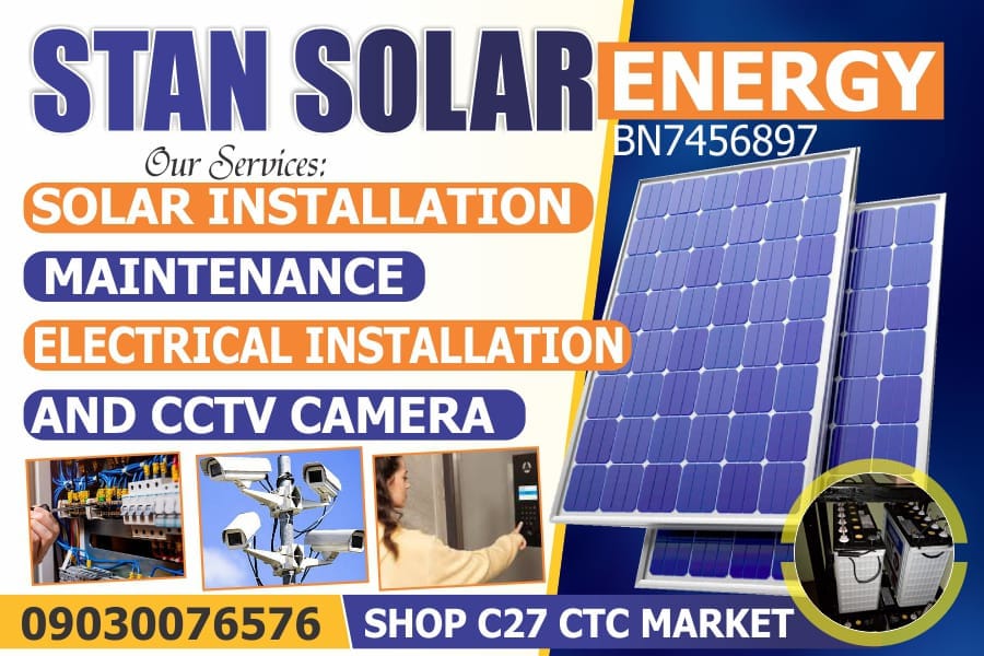 Stan solarenergy solution and electrical installation