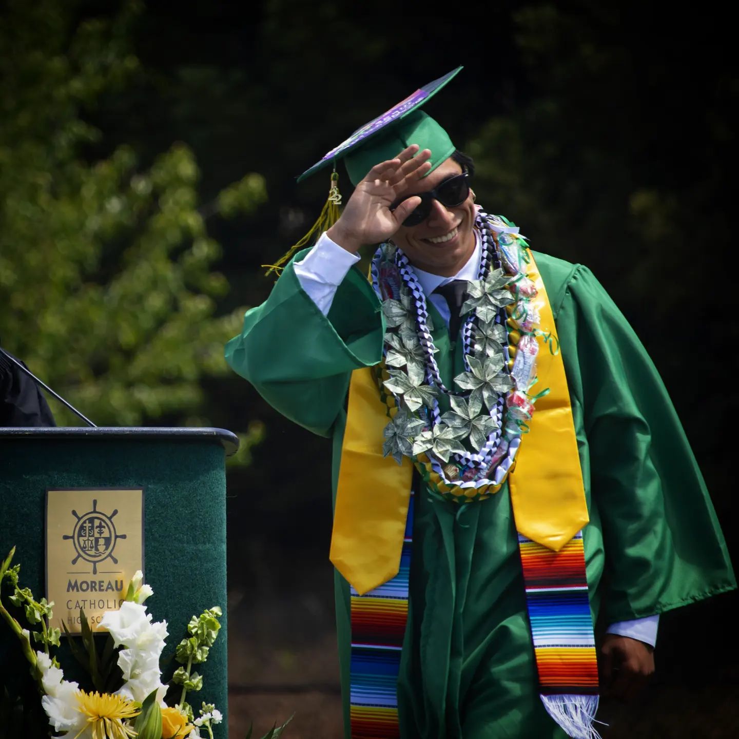 The smiles on these faces... - Moreau Catholic High School