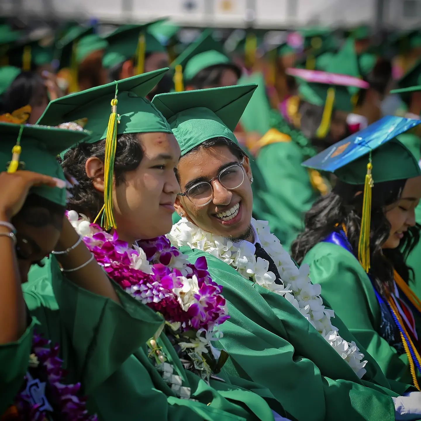 The smiles on these faces... - Moreau Catholic High School