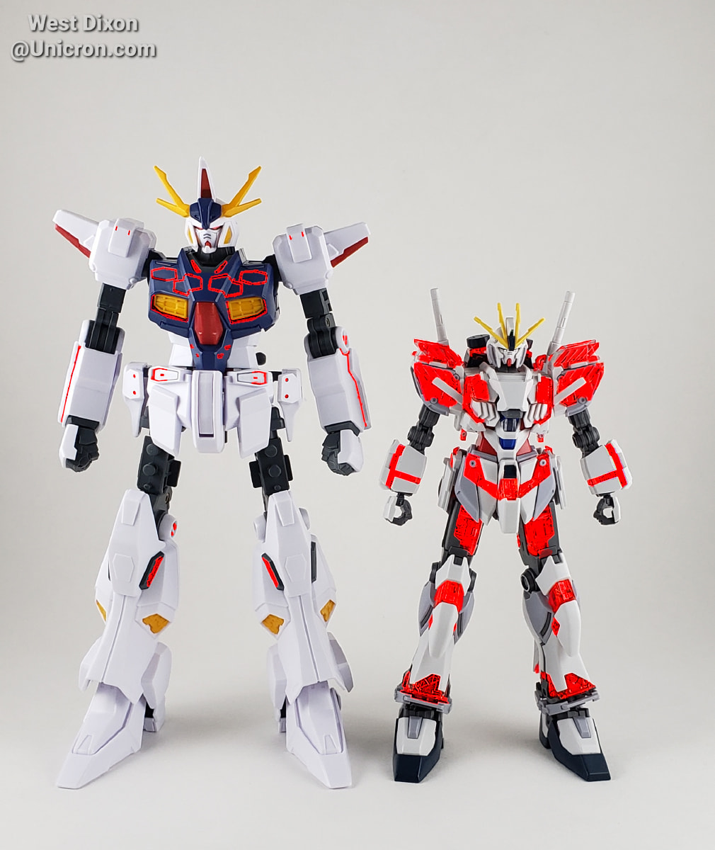 RX-105 Xi Gundam equipped with the RX-104FF Penelope's Fixed