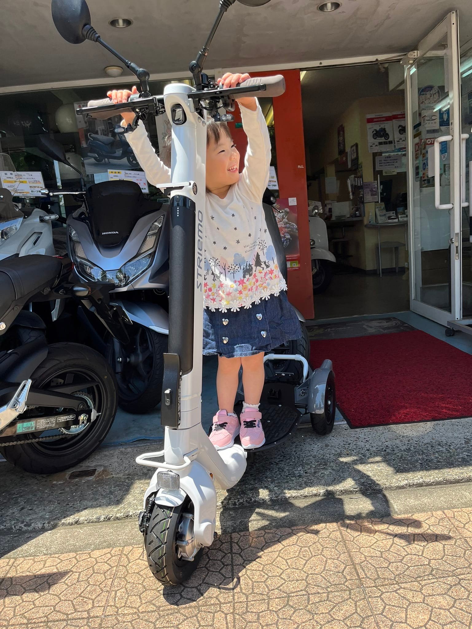 ホンダ発ベンチャー企業《ストリーモ》展示ございます? #striemo 