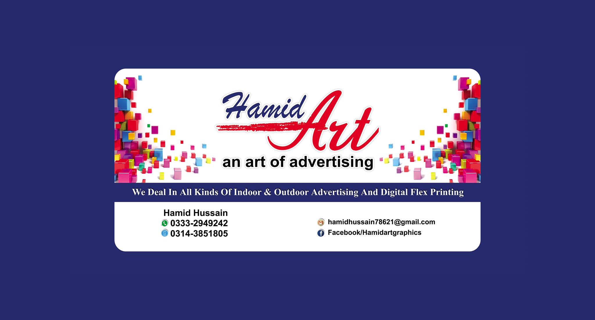 Hamid Art Graphics | Hyderabad
