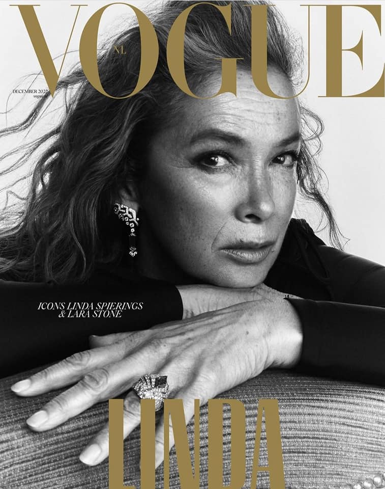 Vogue Netherlands celebrates Linda Spierings, who started modeling