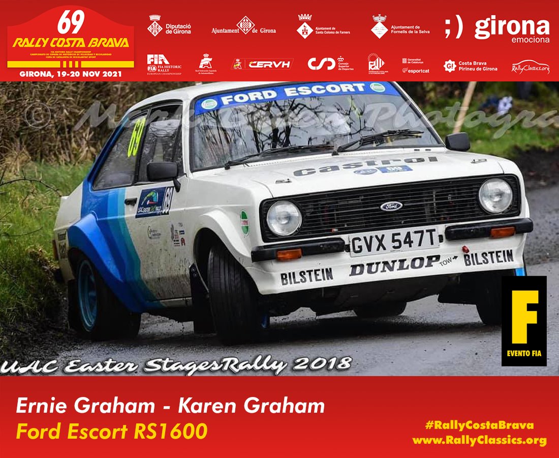 🇬🇧 From UK, Ernie Graham - Karen... - Rally Costa Brava | Facebook