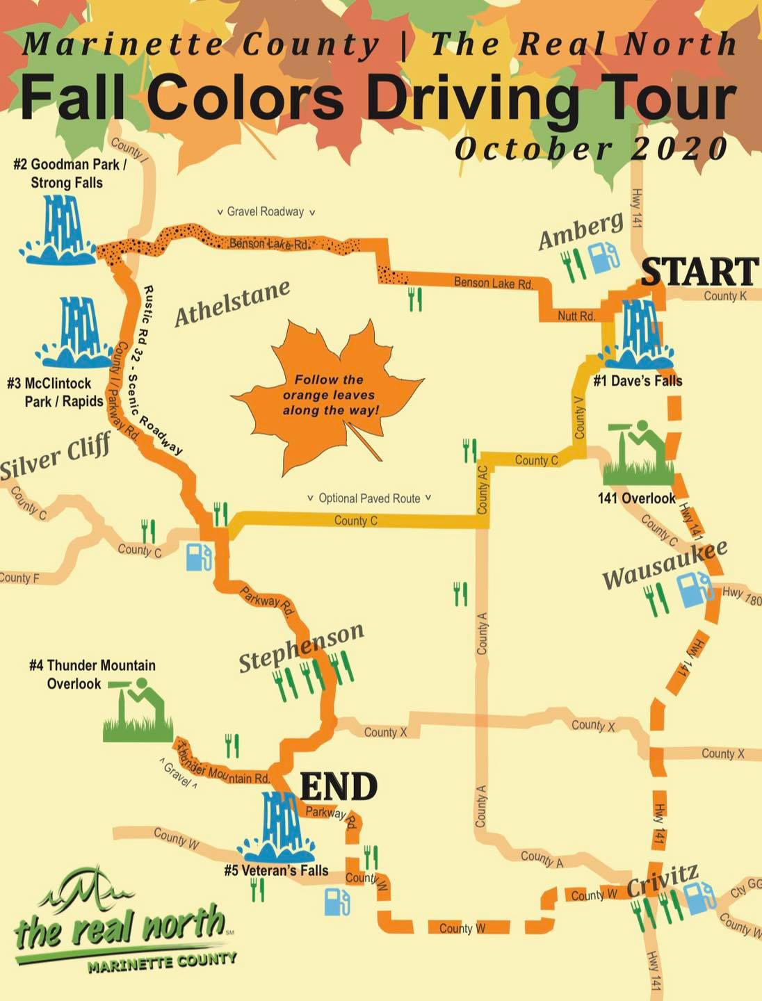 Some gravel... - Wisconsin Motorcycle Roads Travel Guide