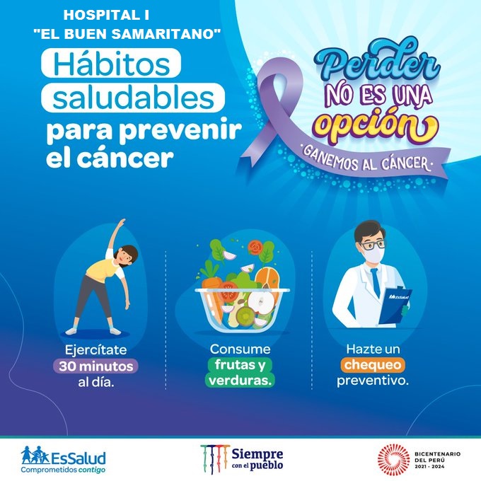 ¡PERDER NO ES UNA OPCION, GANEMOS AL CANCER! El Hospital I El Buen ...