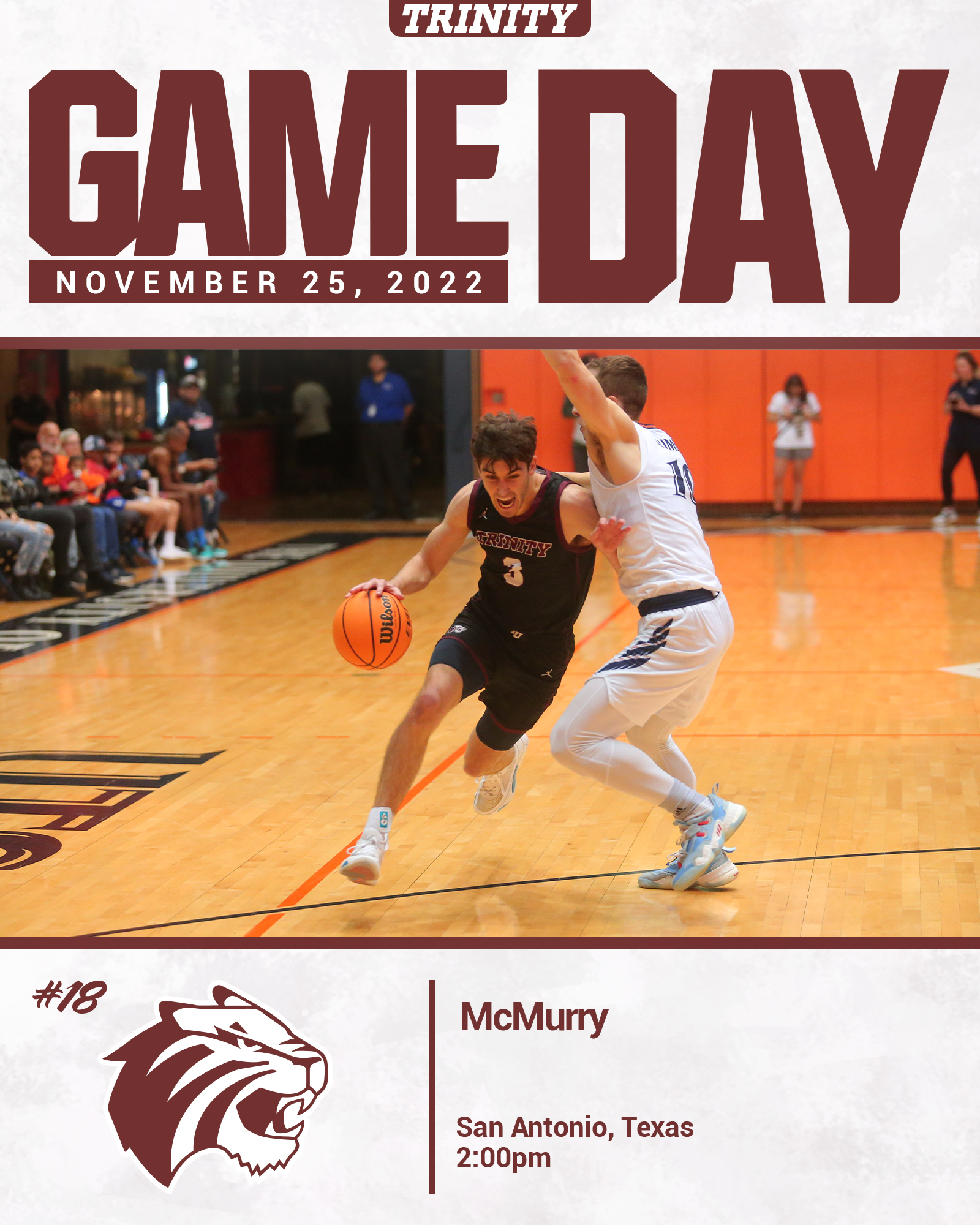 Trinity University Athletics - Welcome Home Trinity University Men's ...