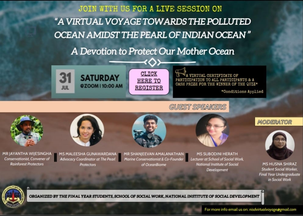 A webinar on marine pollution and... - The Pearl Protectors