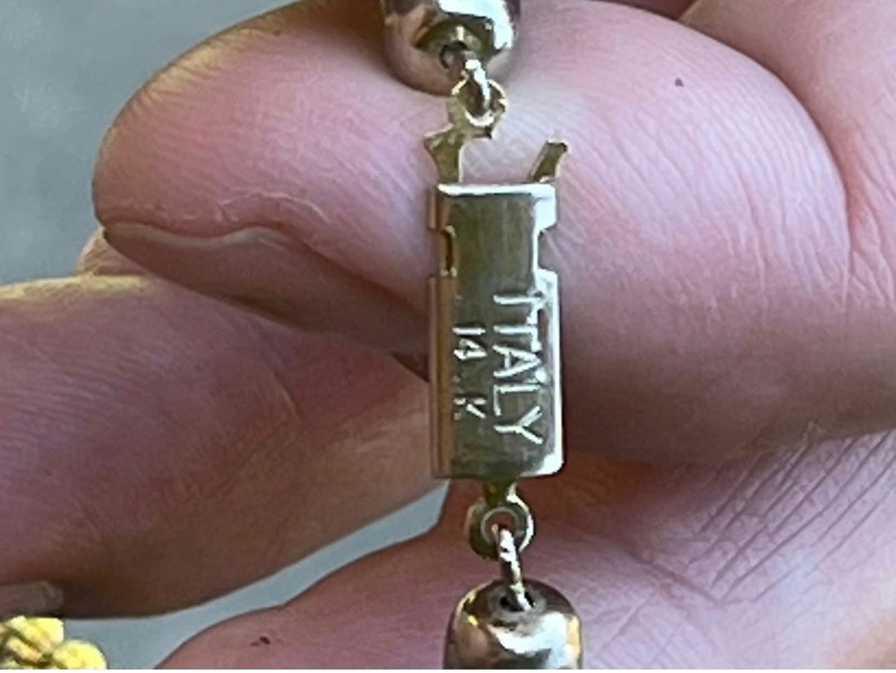 5 Fermoirs De Bijoux Géants Vintage - Type Homard Et Ressort - Couleurs Or Et Argent - Occasion