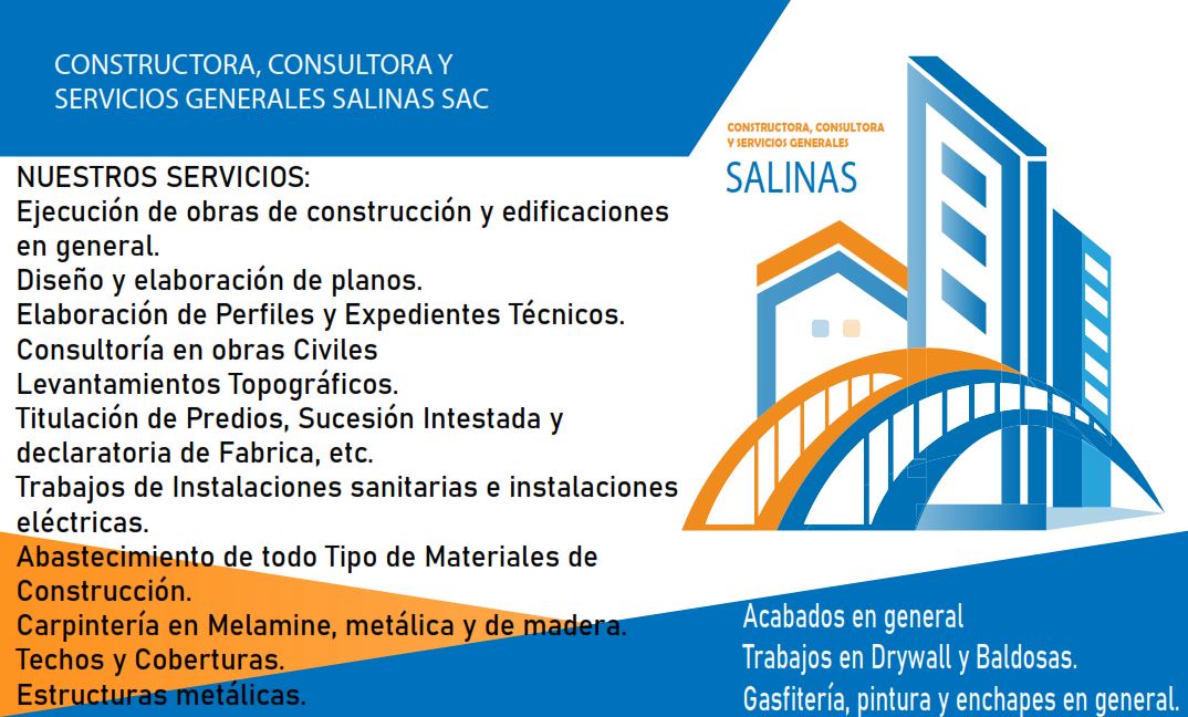 Constructora y servicios generales Salinas SAC