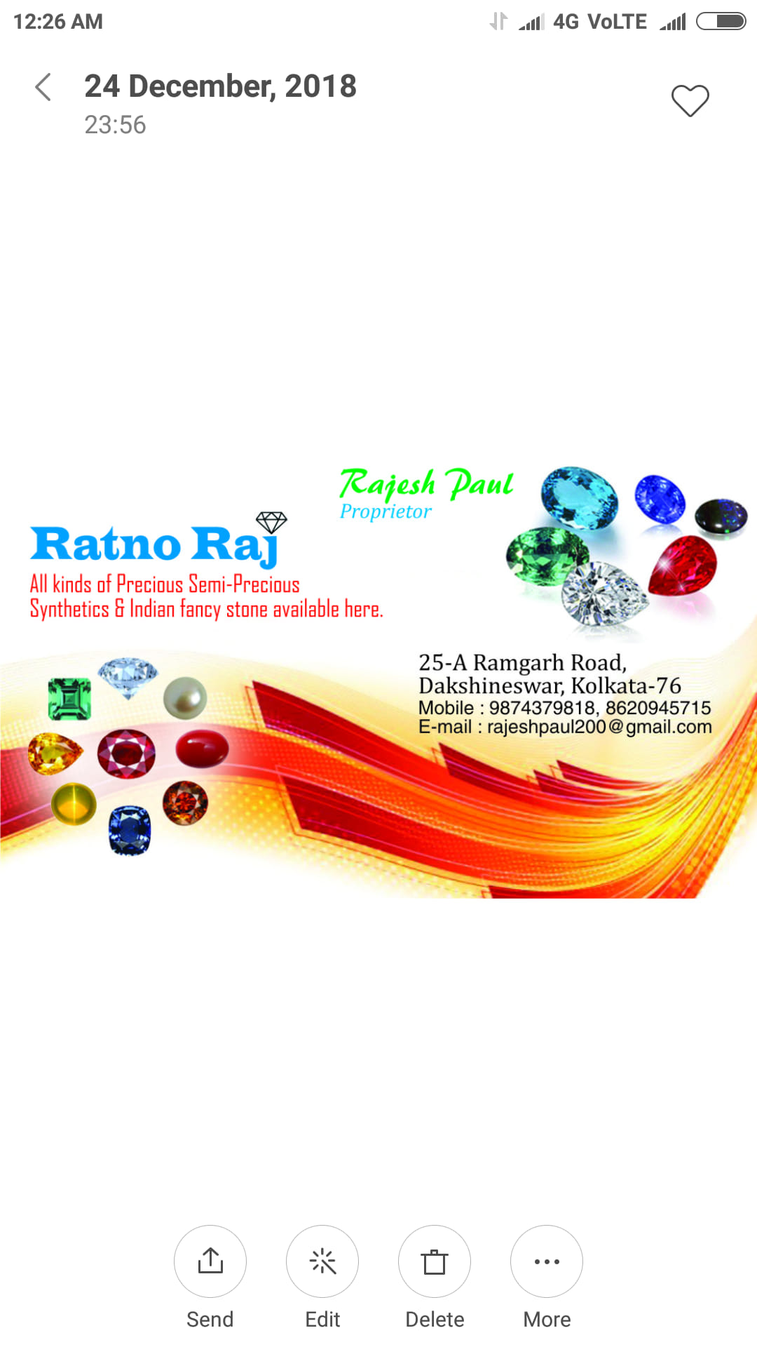 Ratno Raj | Kolkata