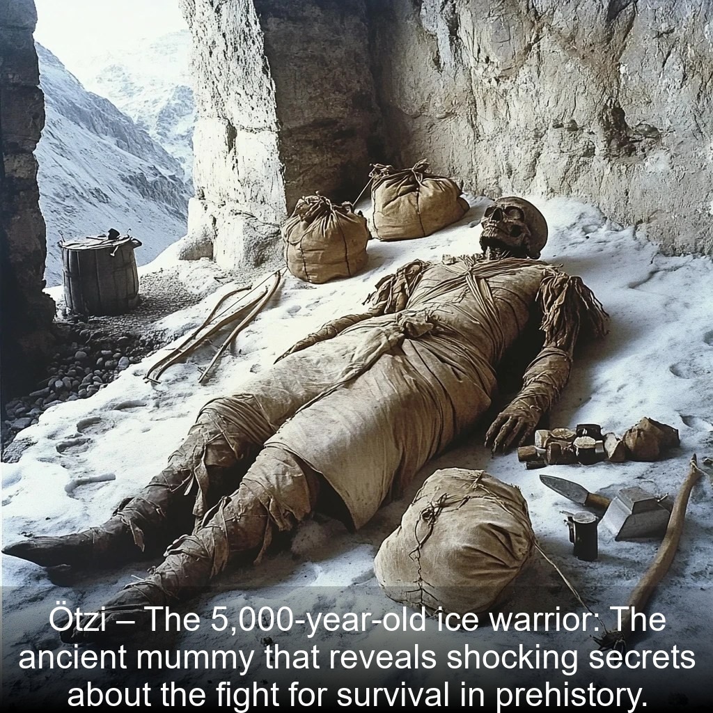 In September 1991, two German hikers discovered a dead body so old
