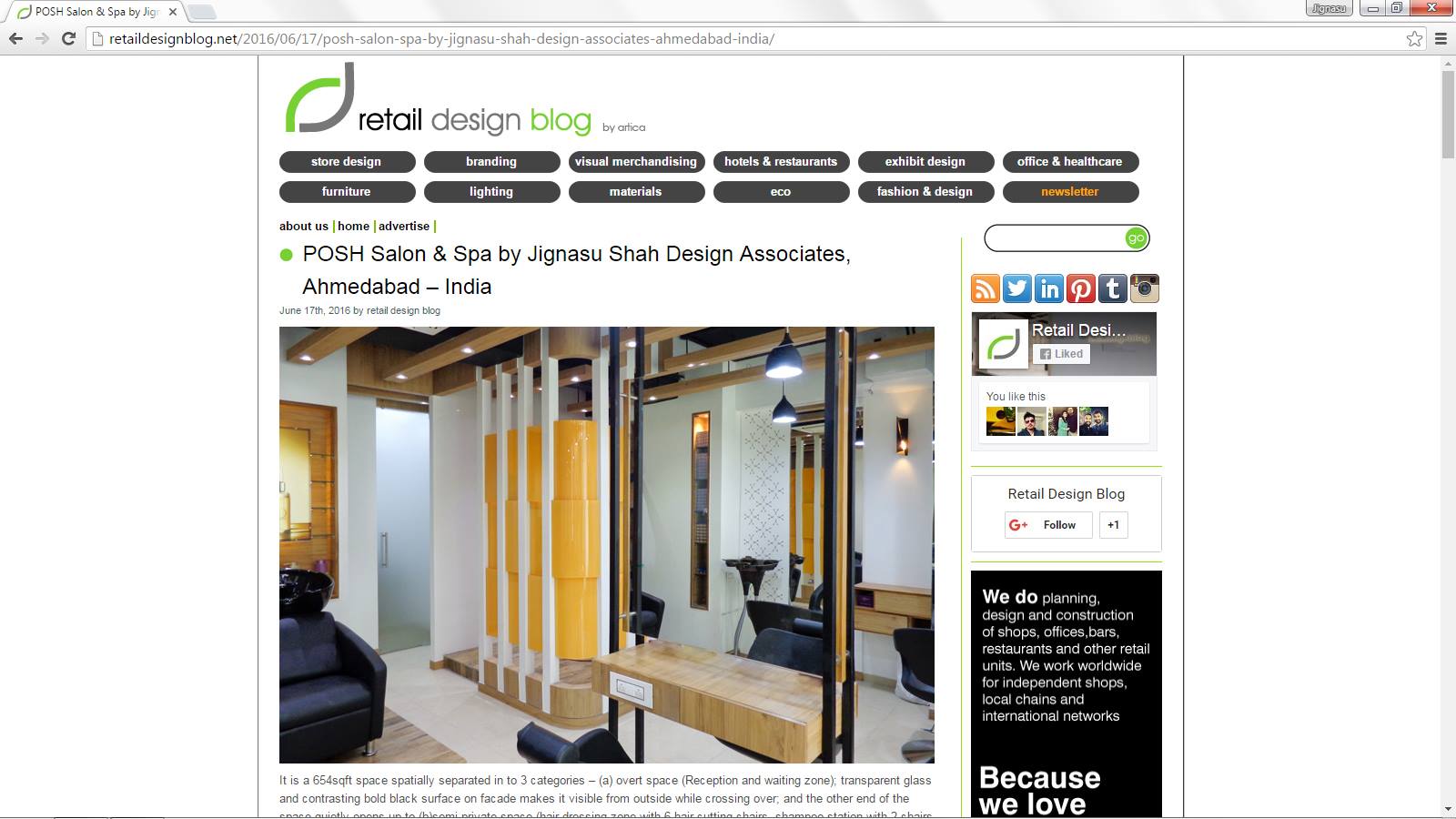 JSDA - Jignasu Shah Design Assocciates | Ahmedabad