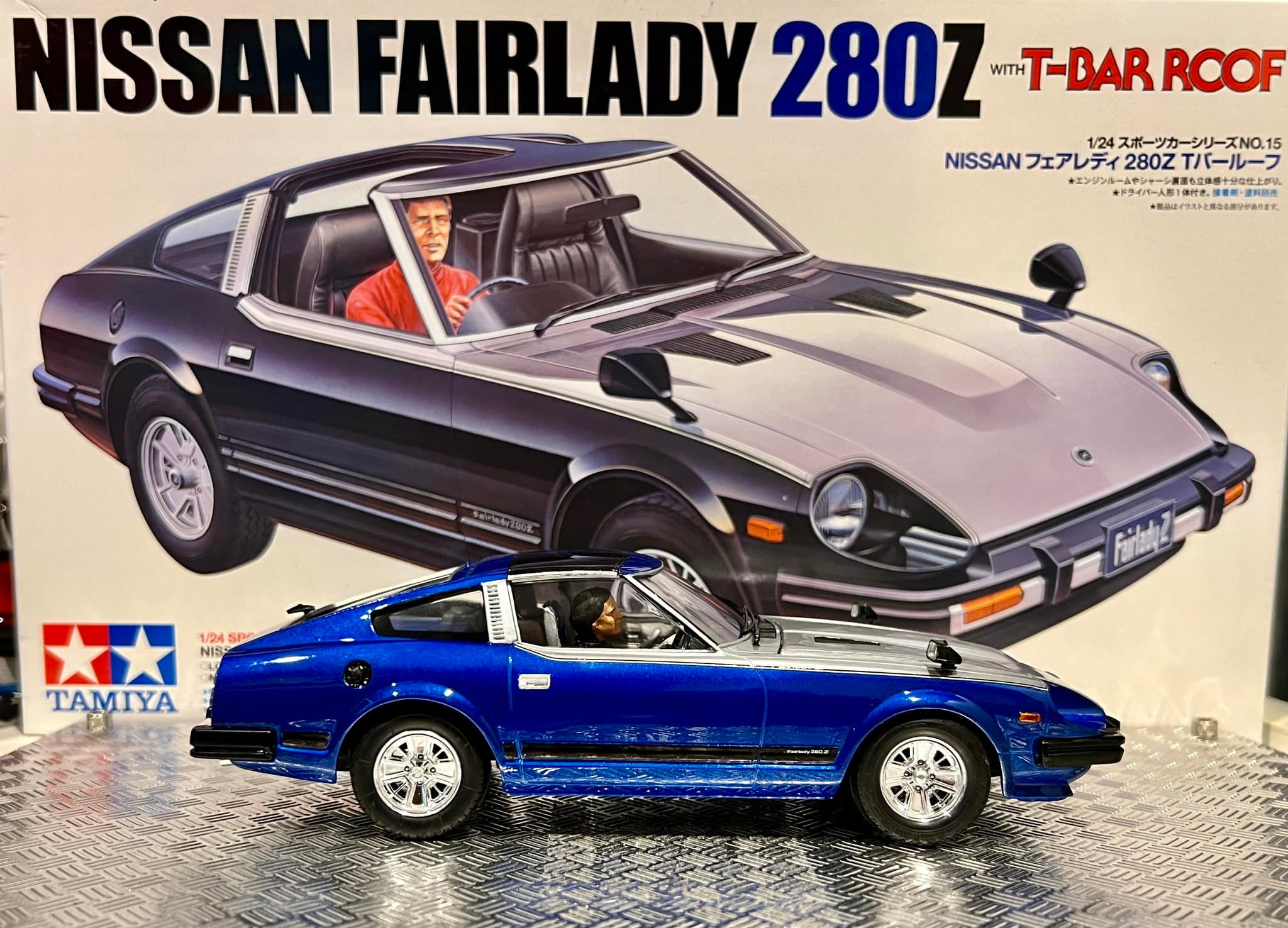 1/24 Tamiya 24015 Nissan Fairlady 280z T-bar Roof