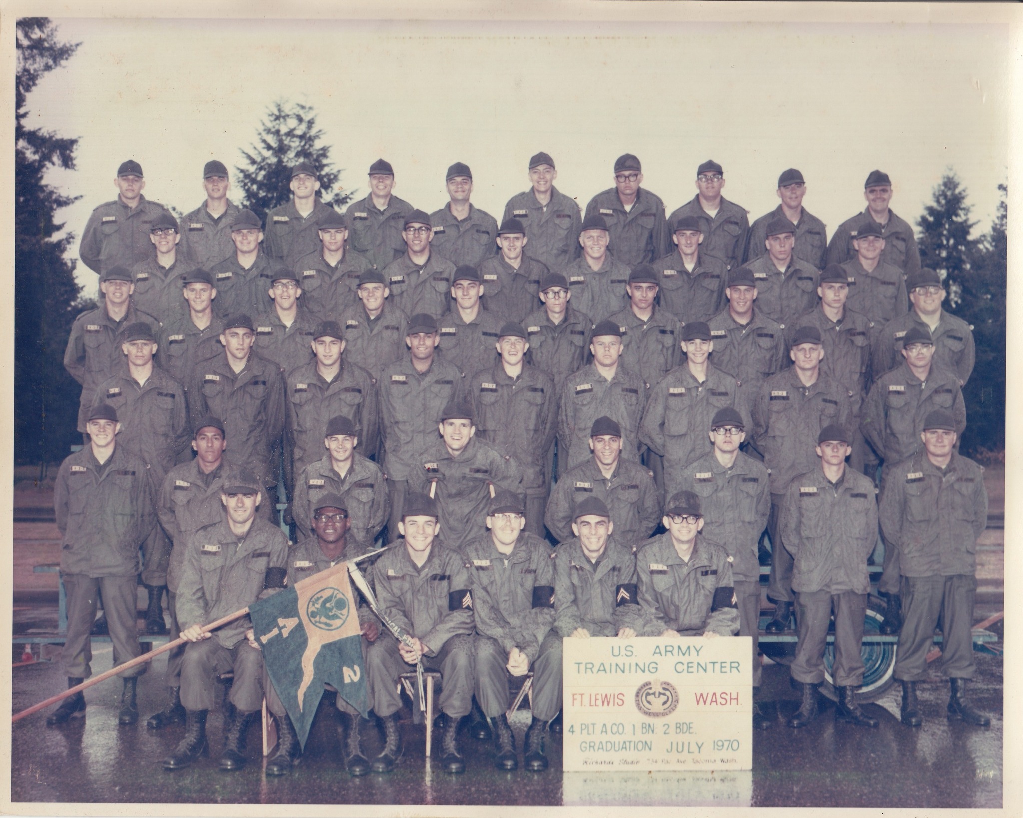 Fort Lewis army experience in the 1970s