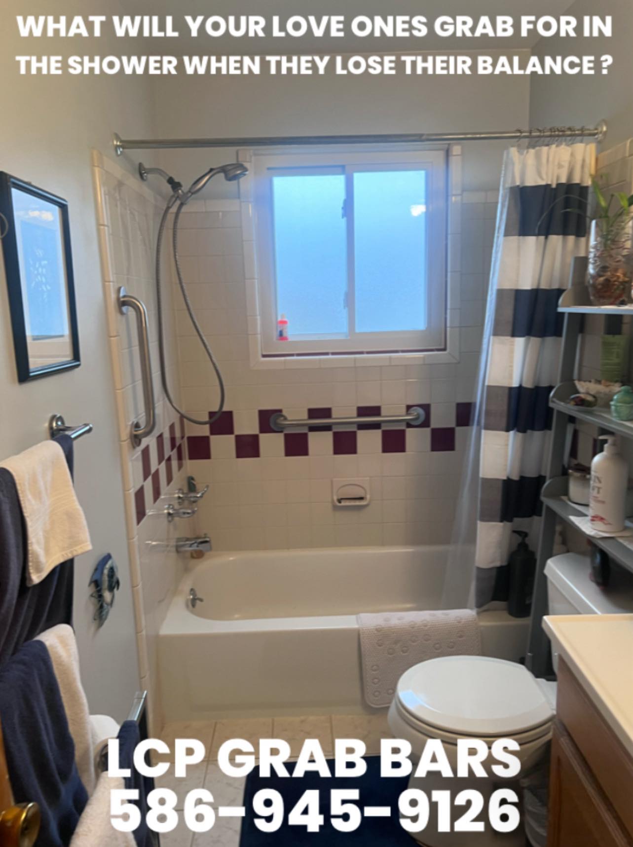 Professional grab bar installation services