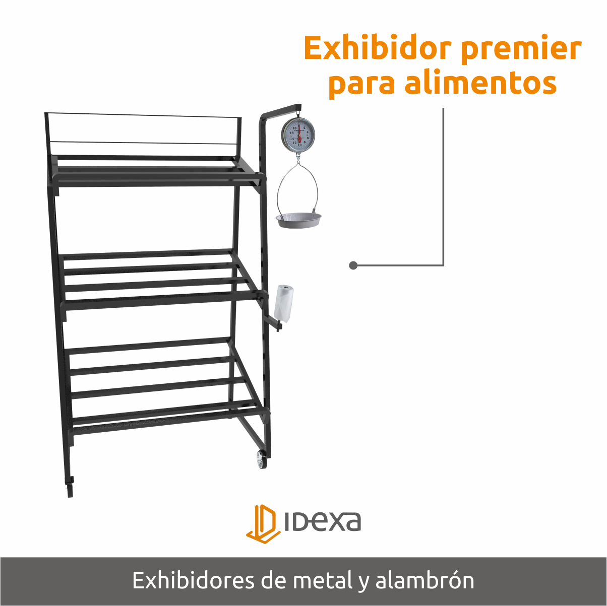 Idexa - 🔘Ideal para exhibir gran variedad de frutas y...