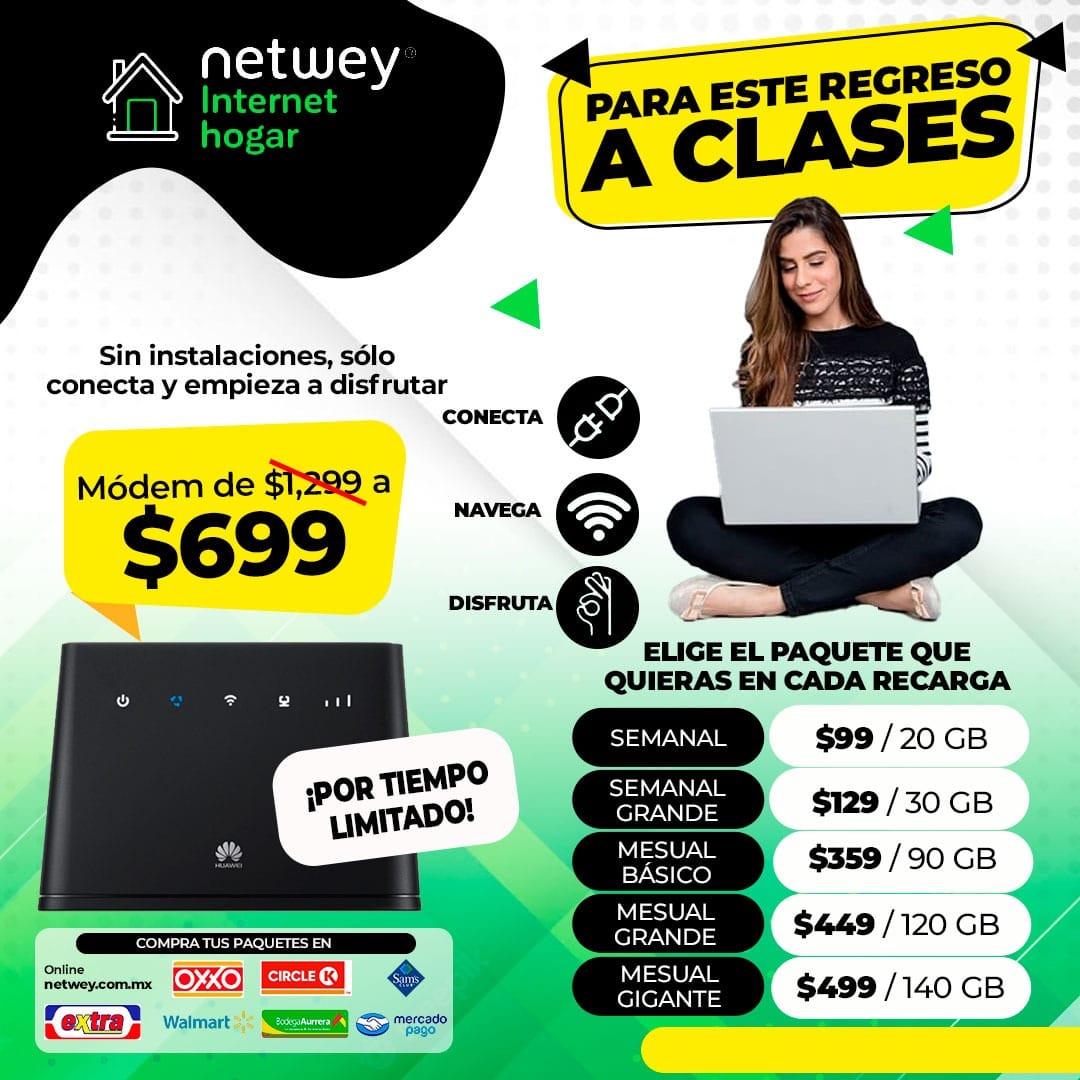 ⚠️REGRESA A CLASES CON... - Promotor Netwey Comarca Lagunera