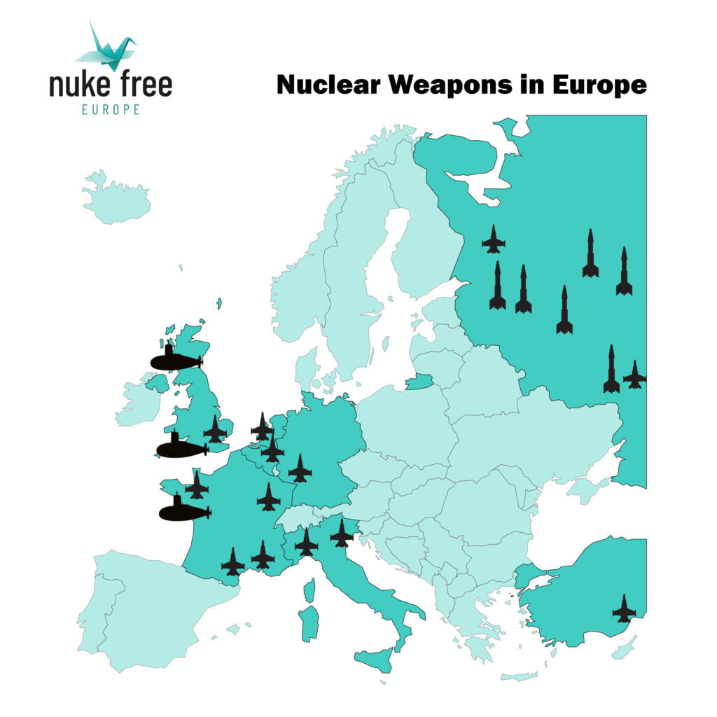 IPB - Where are the nuclear weapons in Europe? This map provides an ...