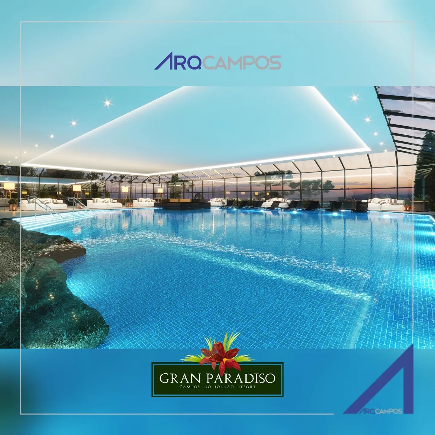 ArqCampos Group - Projeto ArqCampos - Gran Paradiso Campos do Jordão ...