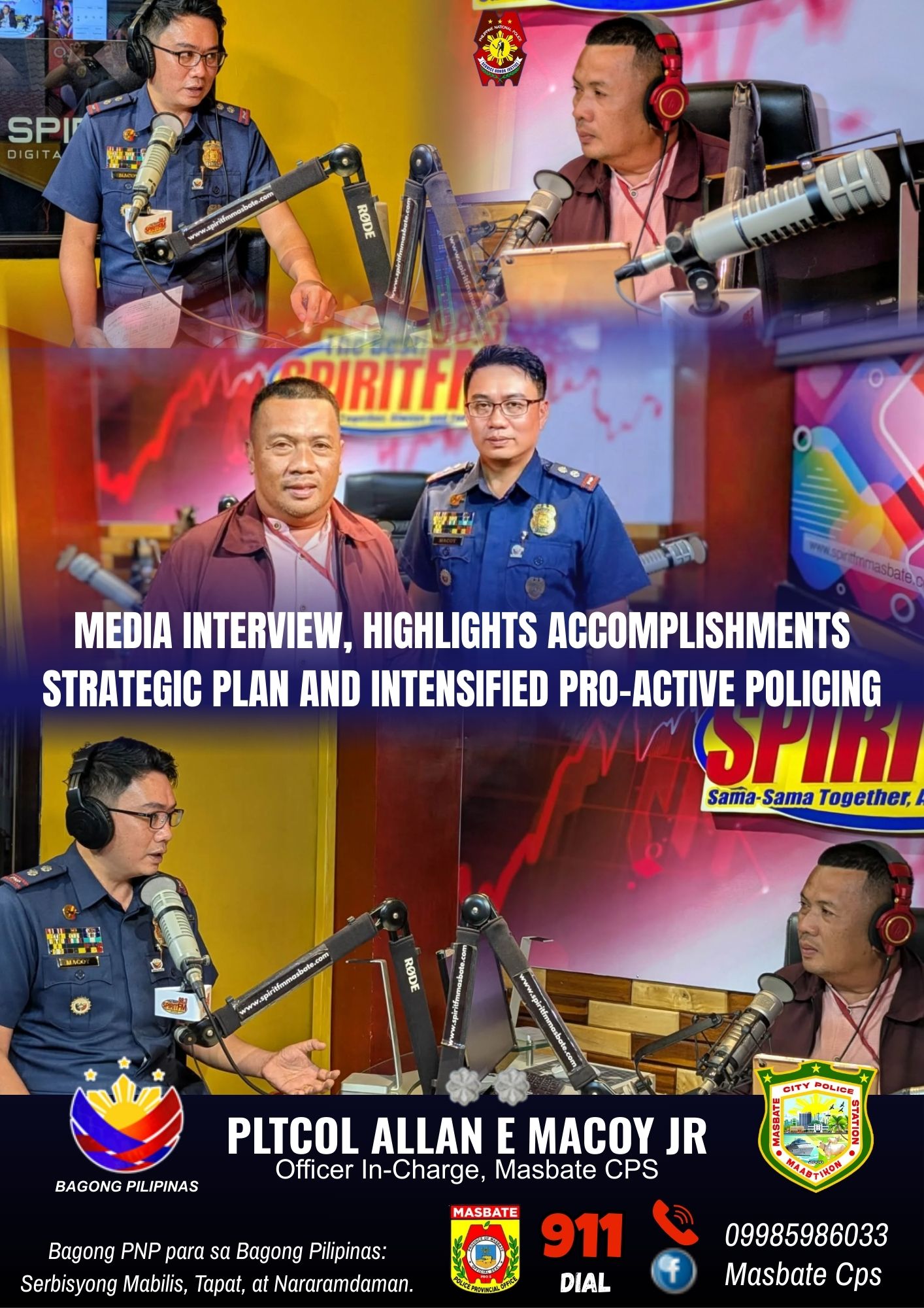 Masbate - Masbate City – February 12, 2026 – In a recent interview at ...