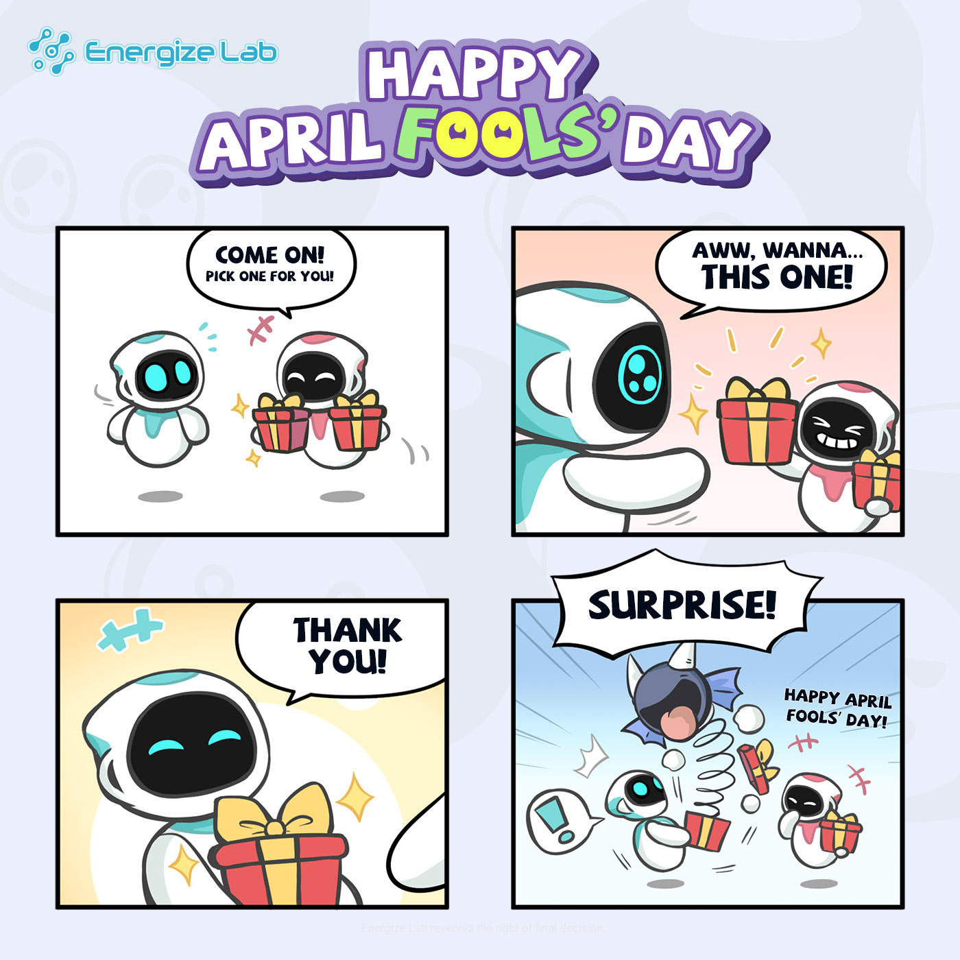 🃏🎉Yahoo! Eilik's April Fools' Day comic strip continues, serving