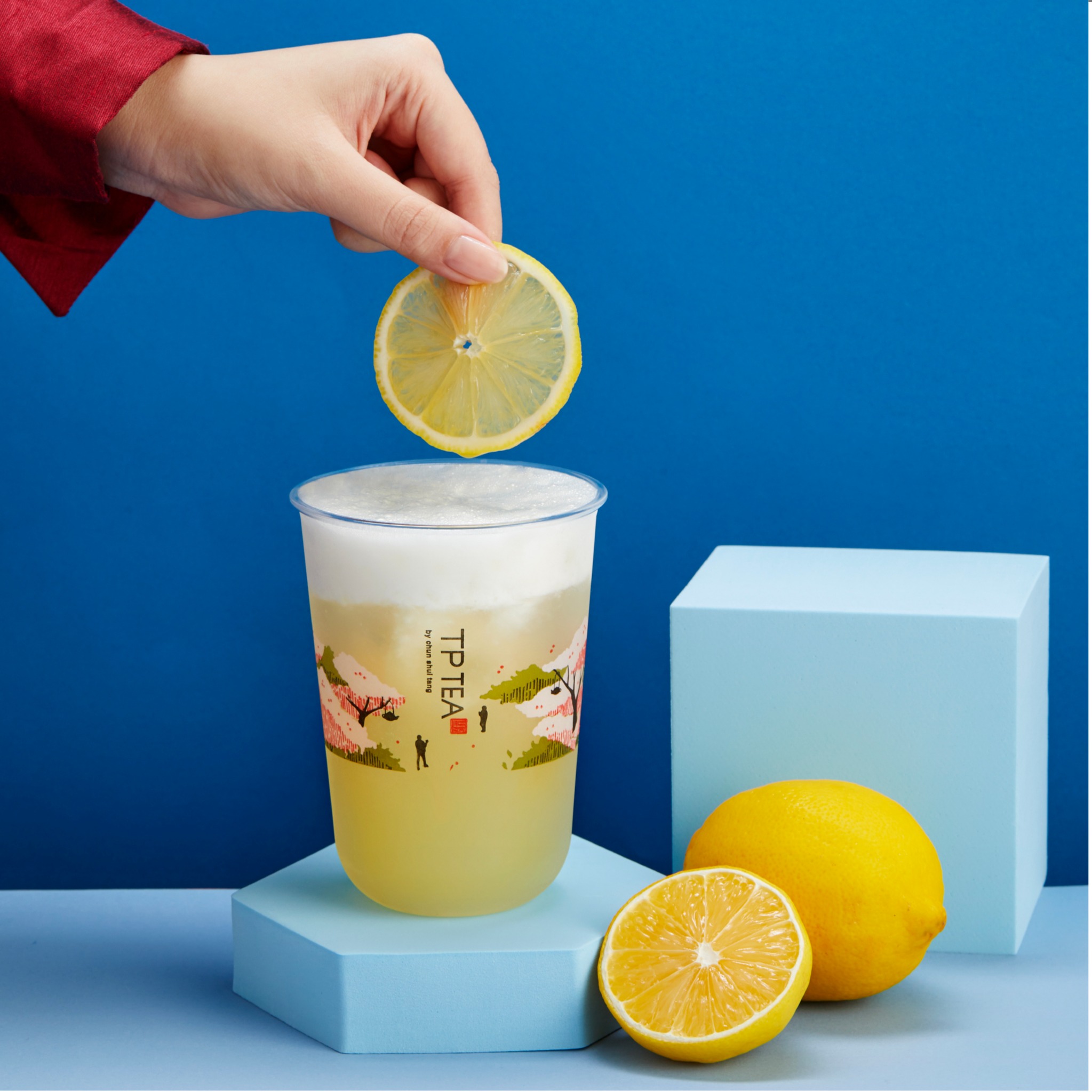 TP TEA Thailand - (F7) Lemon Premium Green Tea . ทั้ง...