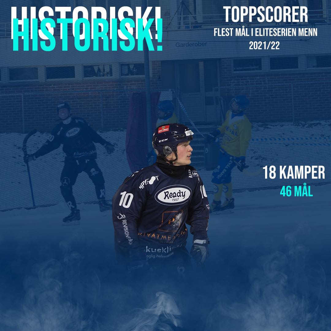 Ready Bandy - ERIKSSON HISTORISK I SIN DEBUTSESONG I... | Facebook