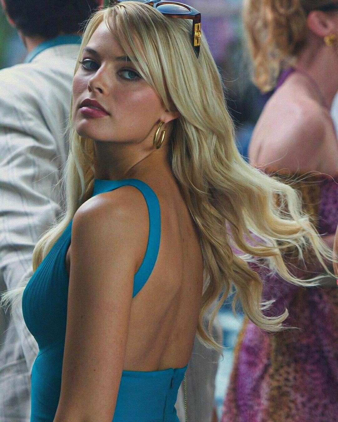 margot robbie in wolf of wall street blue dress The Street. 🥵🥵🥵🥵🥵🥵🥵 Bottom Size:31x30 Other Work Shona Joy La Lune