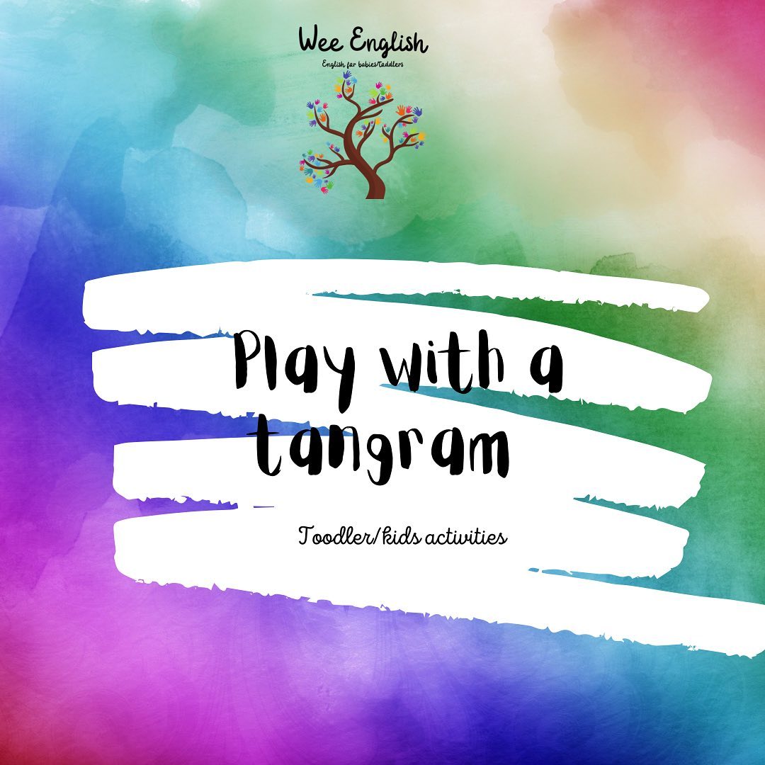 Wee English - Tangram Create different figures using the... | Facebook