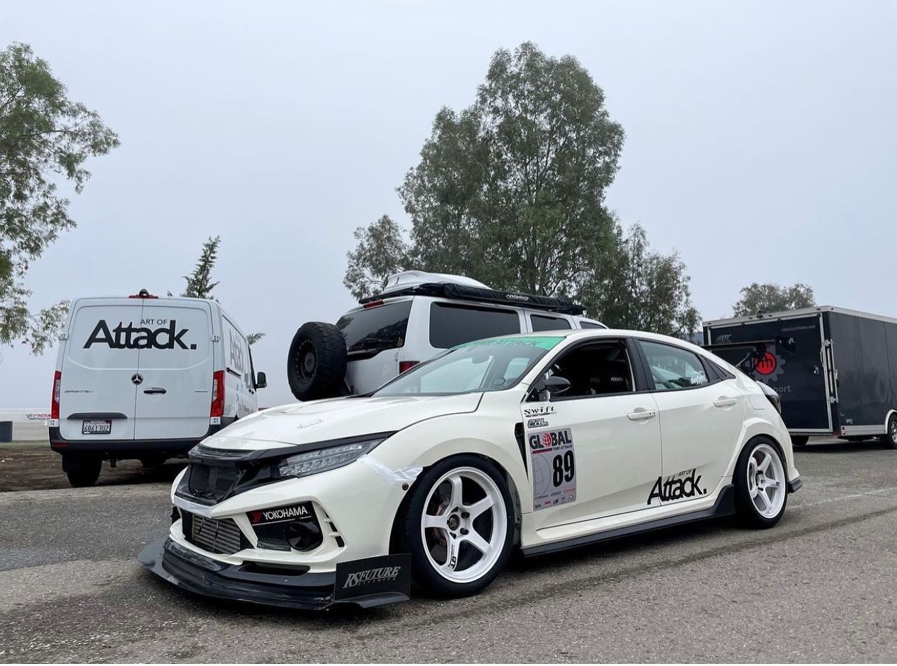 HONDA Civic Type R on ADVAN Racing GT... - Yokohama Wheel USA | Facebook