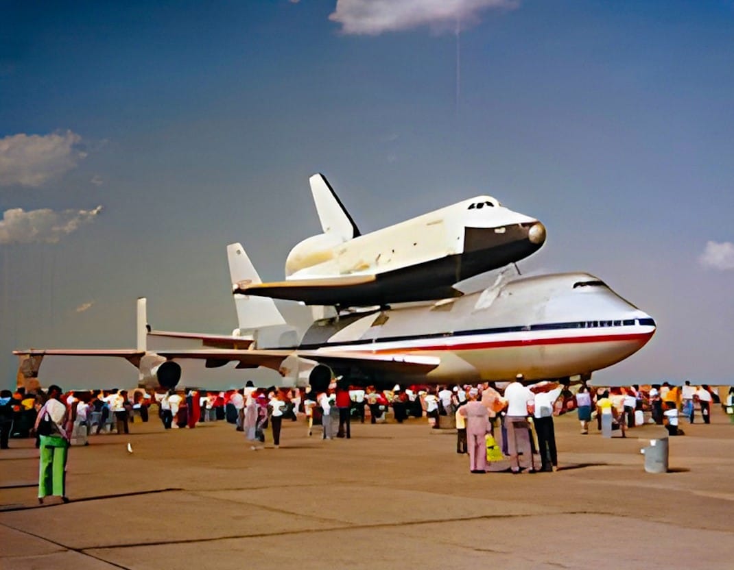 NASA Boeing 747SR N911NA * 2022-11-15 * PMD (Joe Davies Heritage