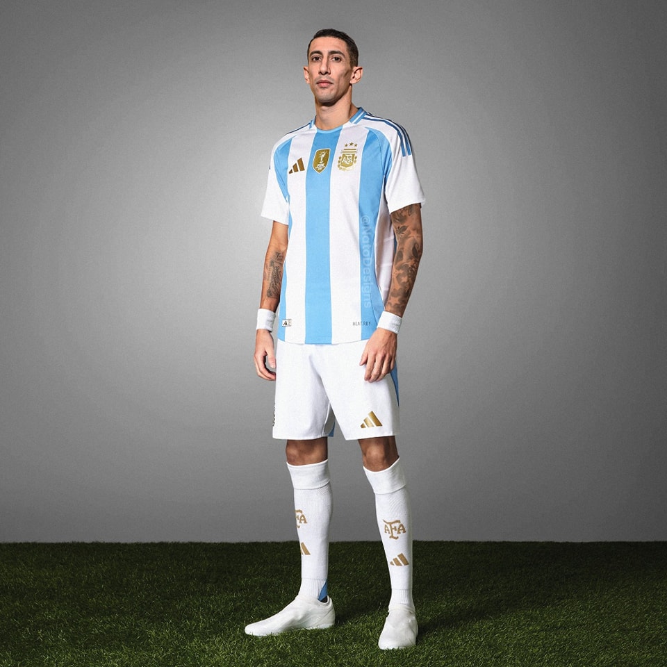 Angel Di Maria with 2026 World cup Jersey 🫶🇦🇷