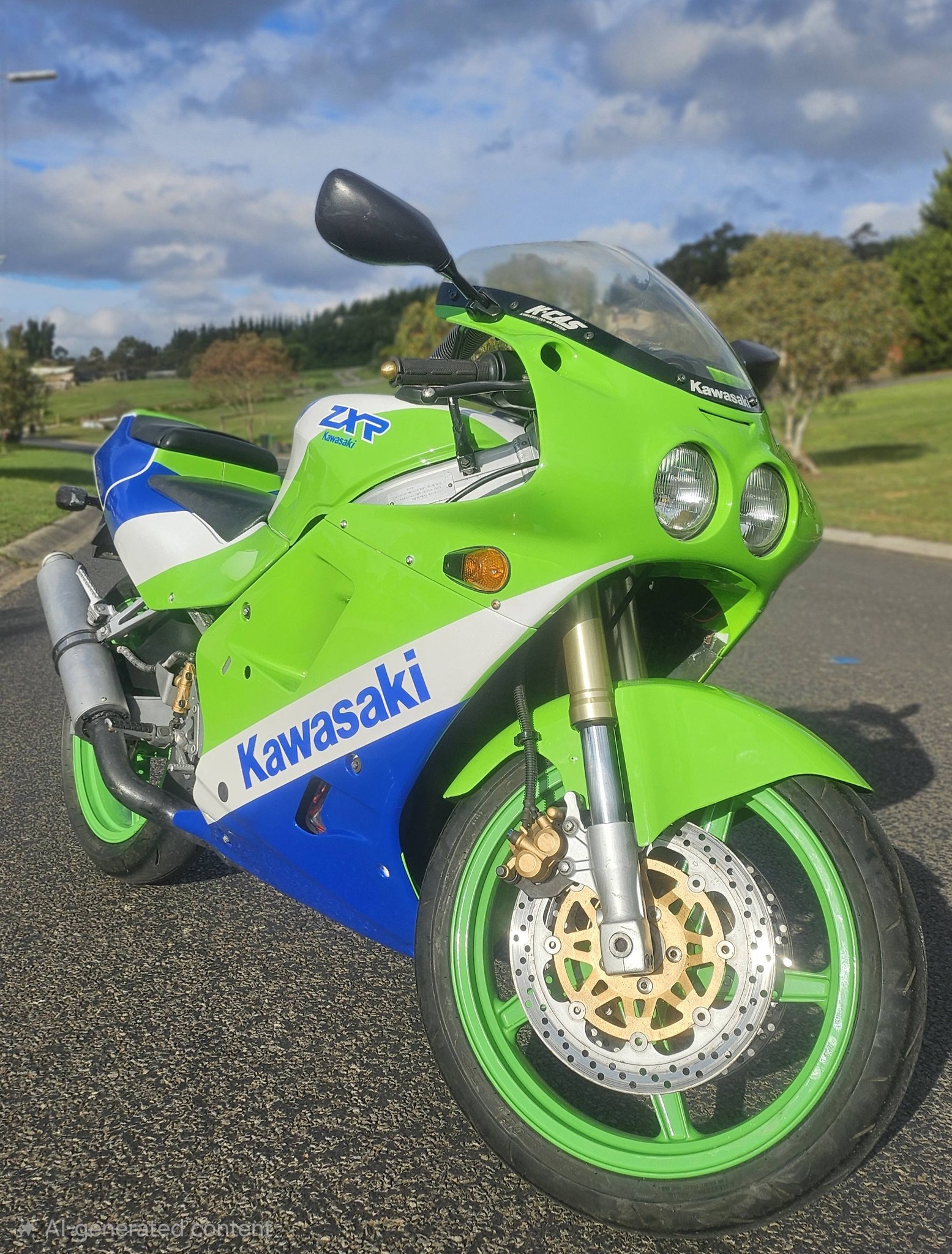 1989 Kawasaki ZXR 250 for sale with full engine service