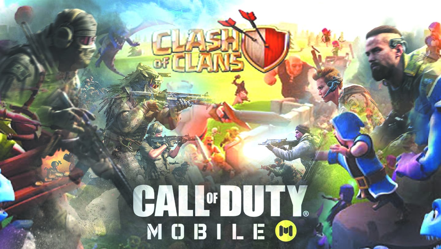 Call of Duty and Clash of Clan gaming