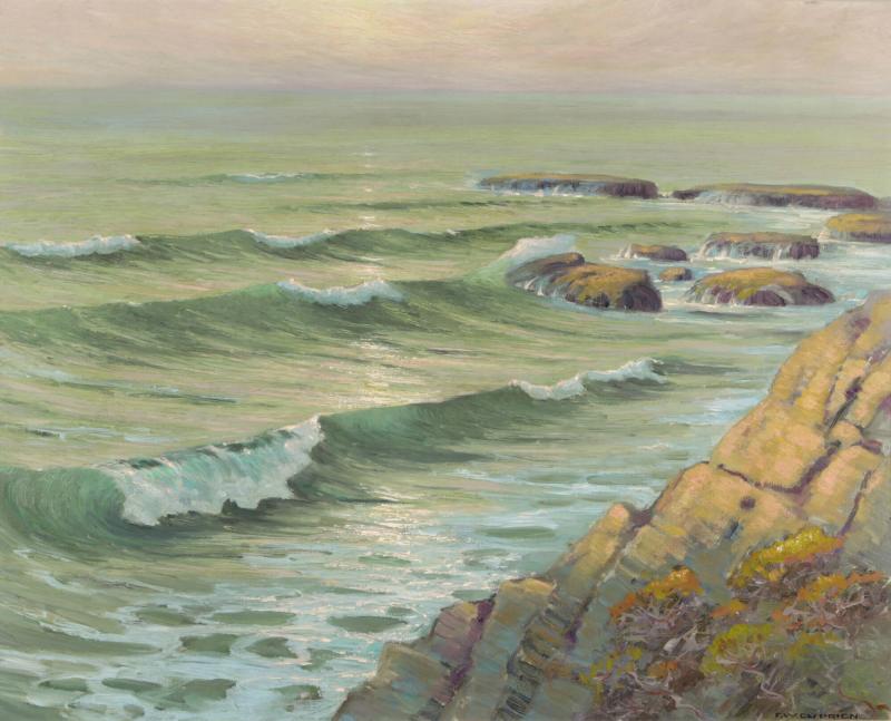 Surfs up! You can find these beach scenes from our Smithsonian